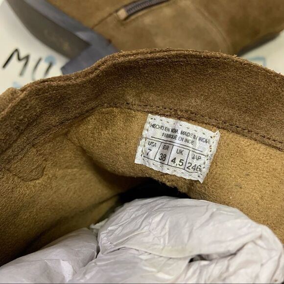 🆕 Musse & Cloud Suede Leather Booties - Picture 5 of 9